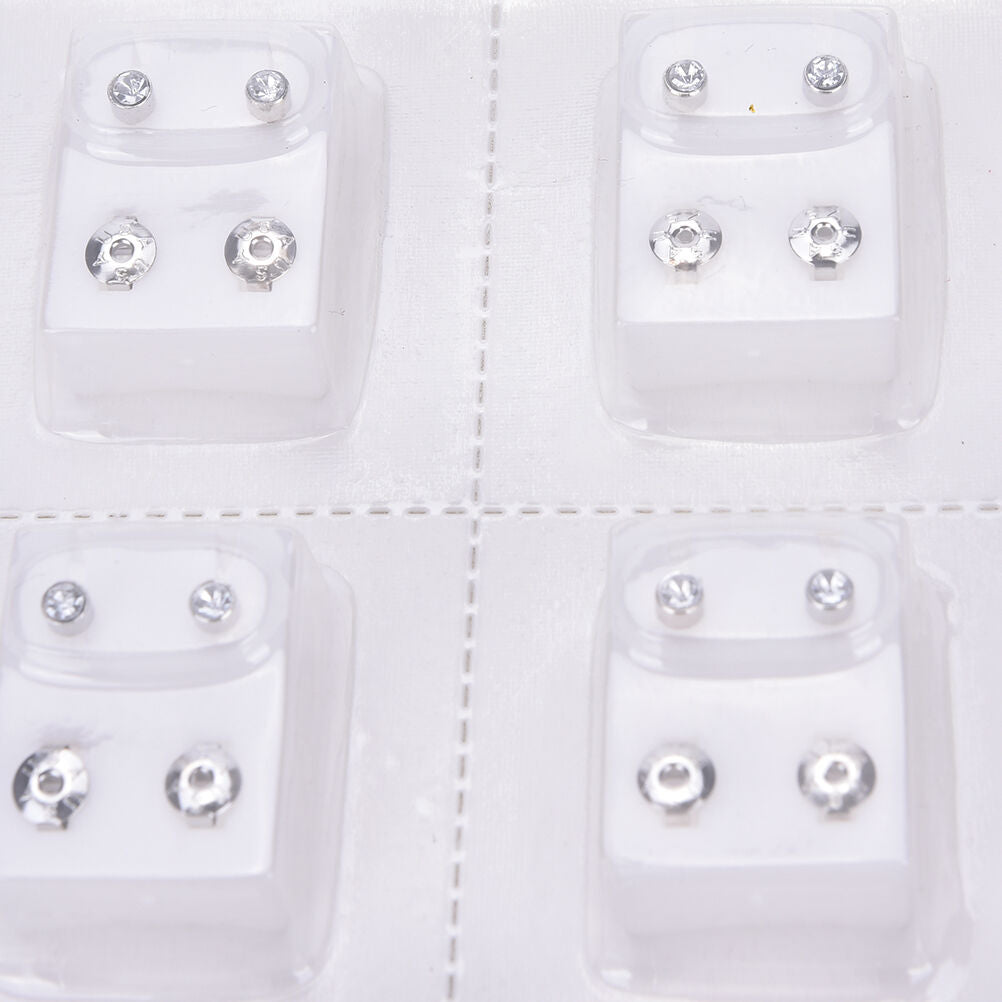 12 Pairs Alloy Piercing Tool Kit Ear Piercing Gun Earing For Piercing Too.l8
