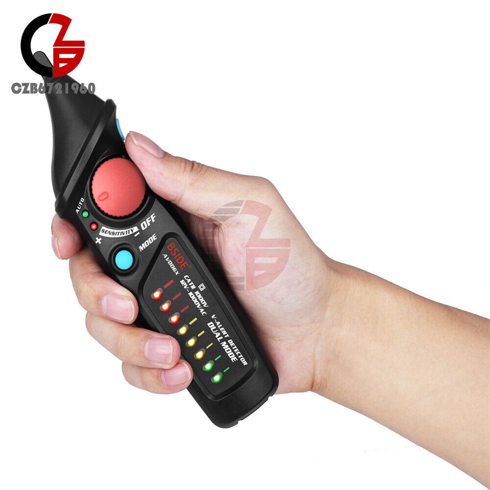 Non-Contact Voltage Detector Indicator AVD06 Pencil Live/phase wire NCV Tester