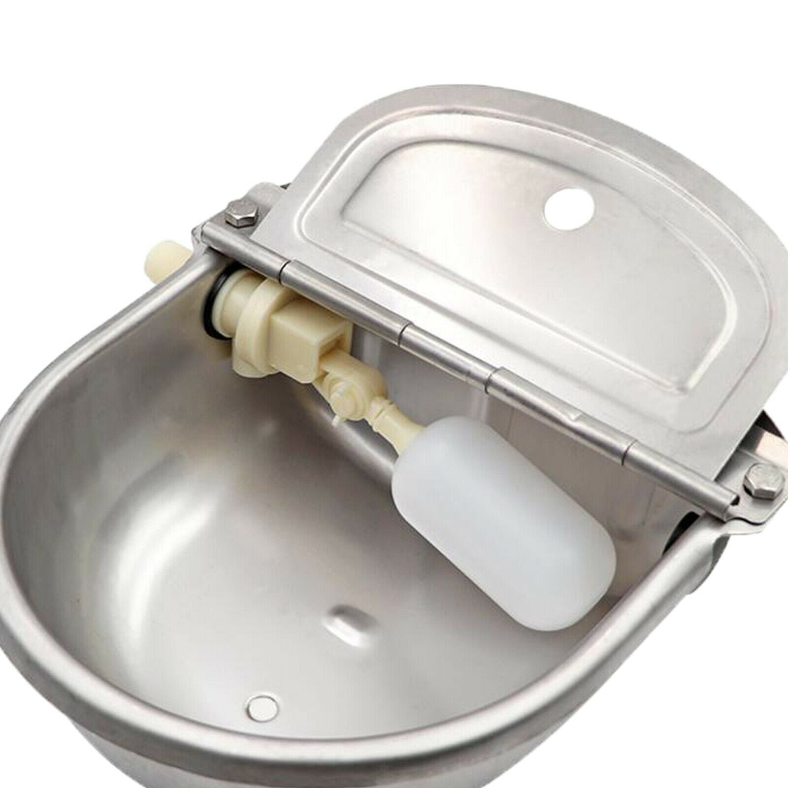 Automatic Stock Feeder Trough Bowl Dispenser Waterer Drinking Waterer