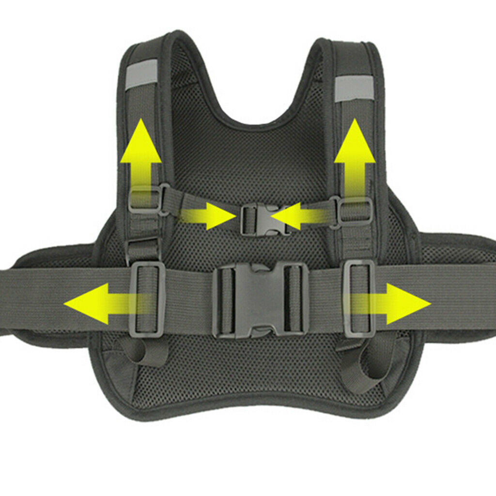 2x Bicycle Children Safety Belt Adjustable Drop Protection Protective Gears