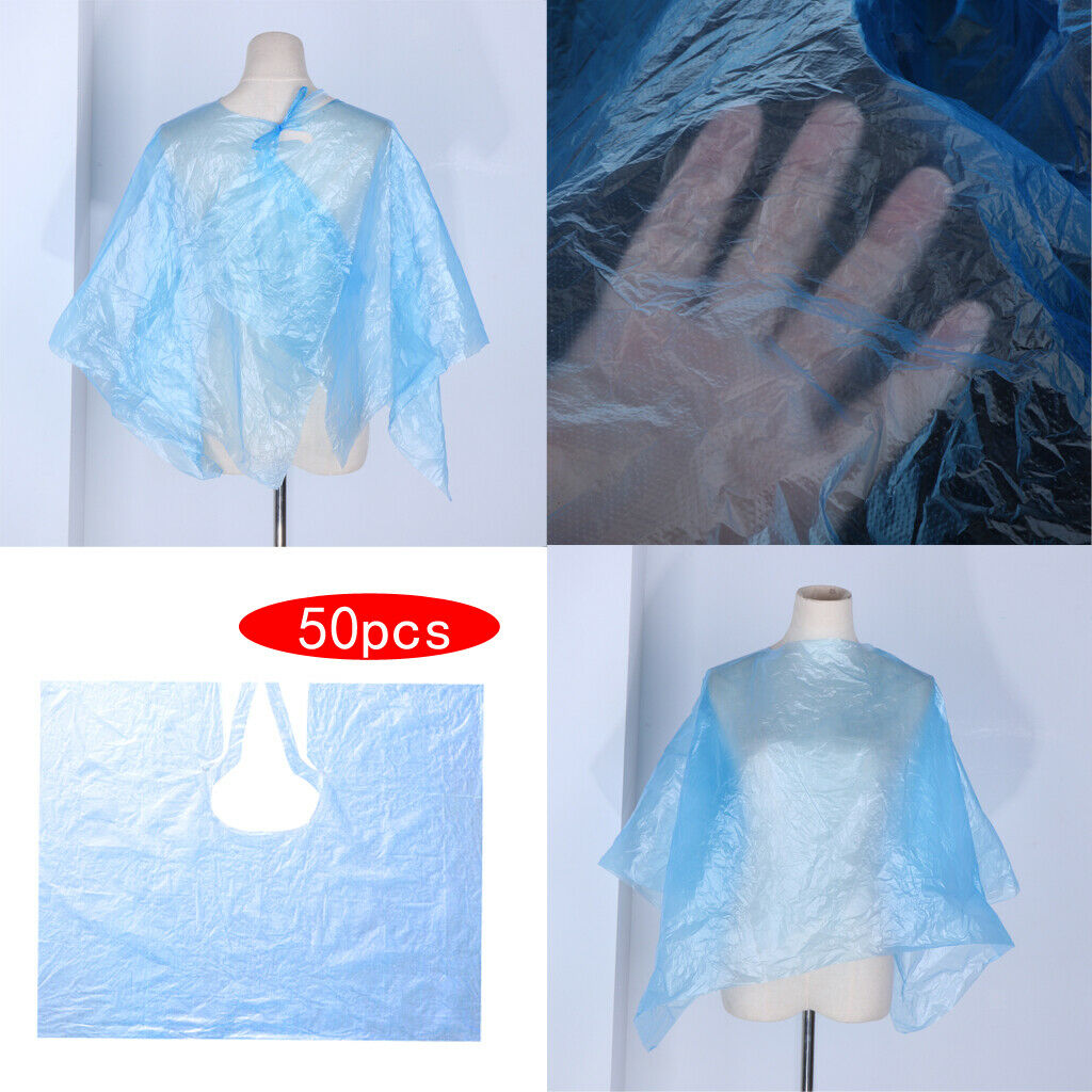 200pcs/set Disposable Hairdressing Capes Breathable Hair Styling Bib Cloth
