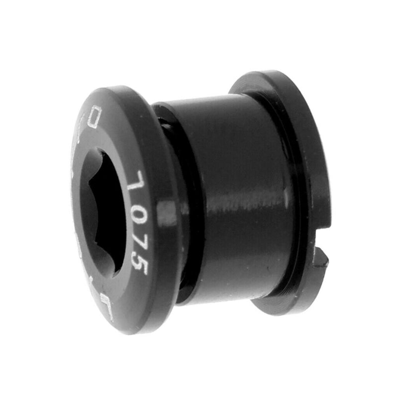 5Pcs Bike Crank Arm  Chain Ring Single Crankset Fixing Screw Nuts Black