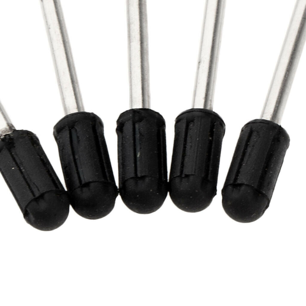 5pcs Sanding Band Mandrel Bit for Nail Drill Pen Machine Acrylic Nail 5x11mm
