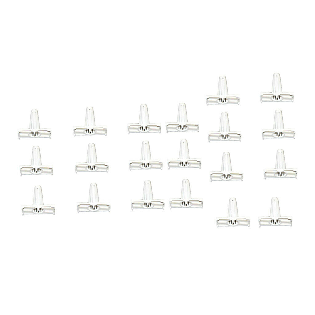 20pc Durable Cone Shape Anti-escape Beehive Door Entrance Gate 2.9x5.8x5cm