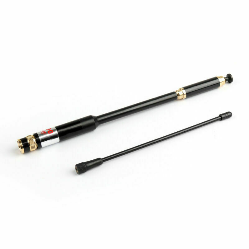 5x AL-800 High Gain Dual Band Extendable Antenna BNC For Icom Yaesu Radio  AT2