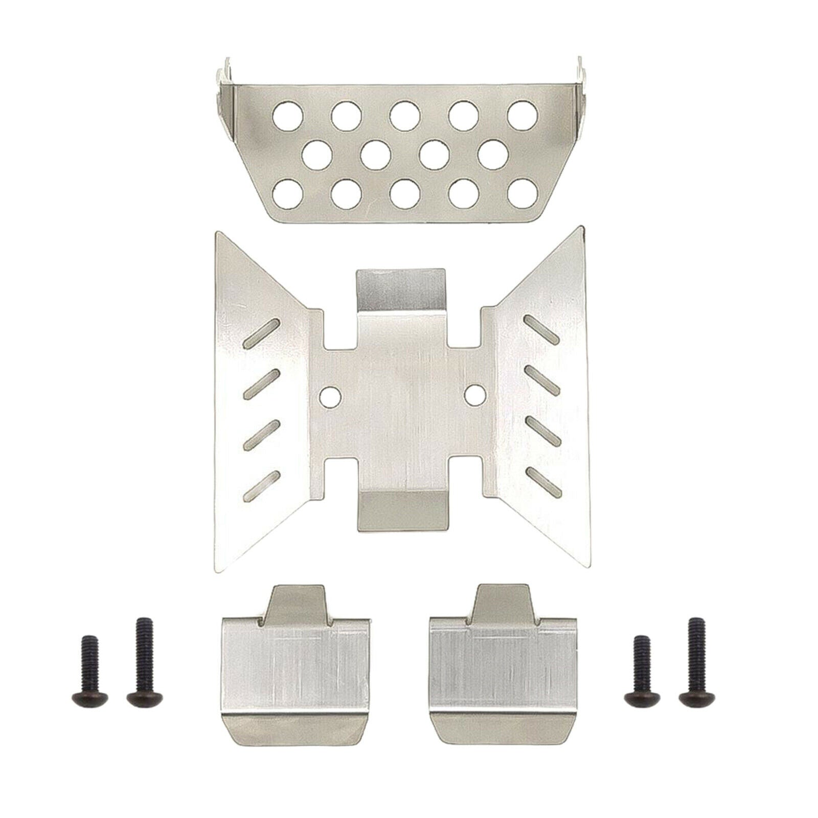 RC Car Metal Chassis Guard Body Protector Axle Guard Sets for Axial SCX10 III