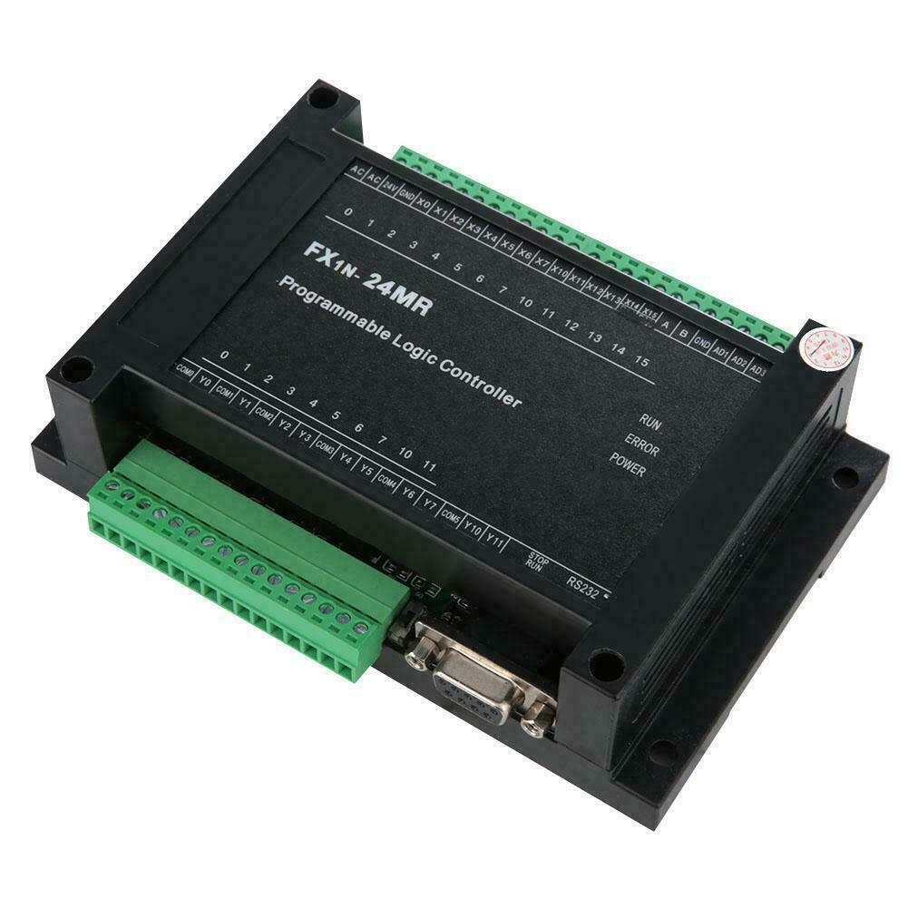 FX1N-24MR PLC Industrial Control Board 14 Input 10 Output 24V DC 5A High Quality