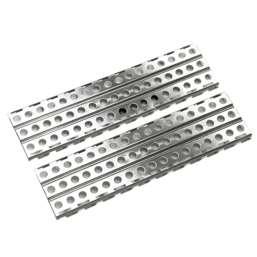 6Pcs Aluminum Metal RC Anti-Skid Board for TRX4 SCX10 90046 1:10 RC Crawler