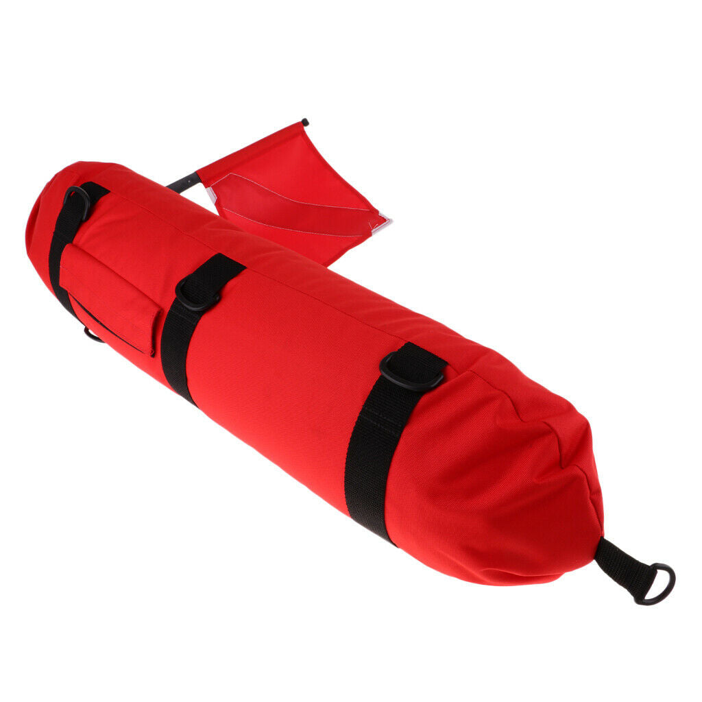 High Visibility Surface Marker Buoy, Dive Flag for Scuba Diving Spearfishing