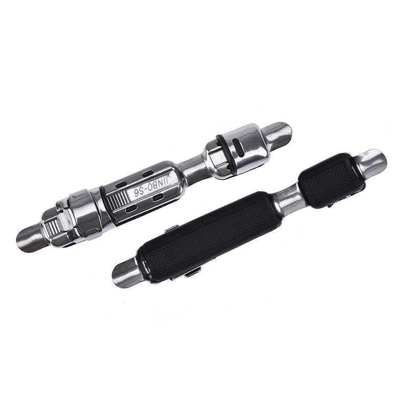 2pcs stainless steel fishing rods wheel seat pole deck rods clip reel fitt.l8