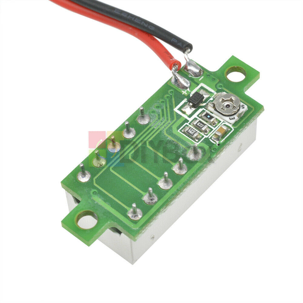 Digital 2 Wire 0.28″ Yellow LED Display Voltmeter DC Voltage Current Meter Panel