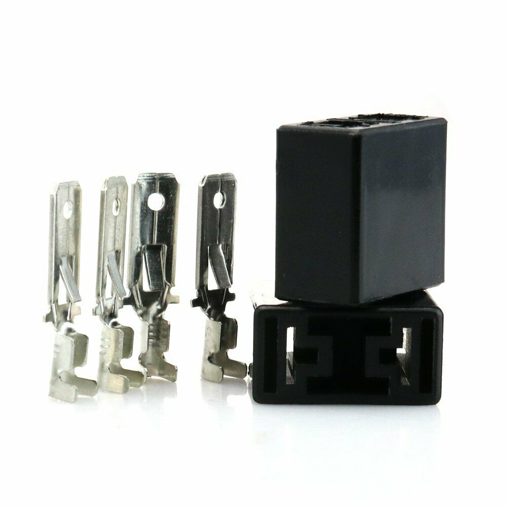 H7 Male HID Bulb Terminal Socket Waterproof Connector Adapter Plug w/pin 2pieces