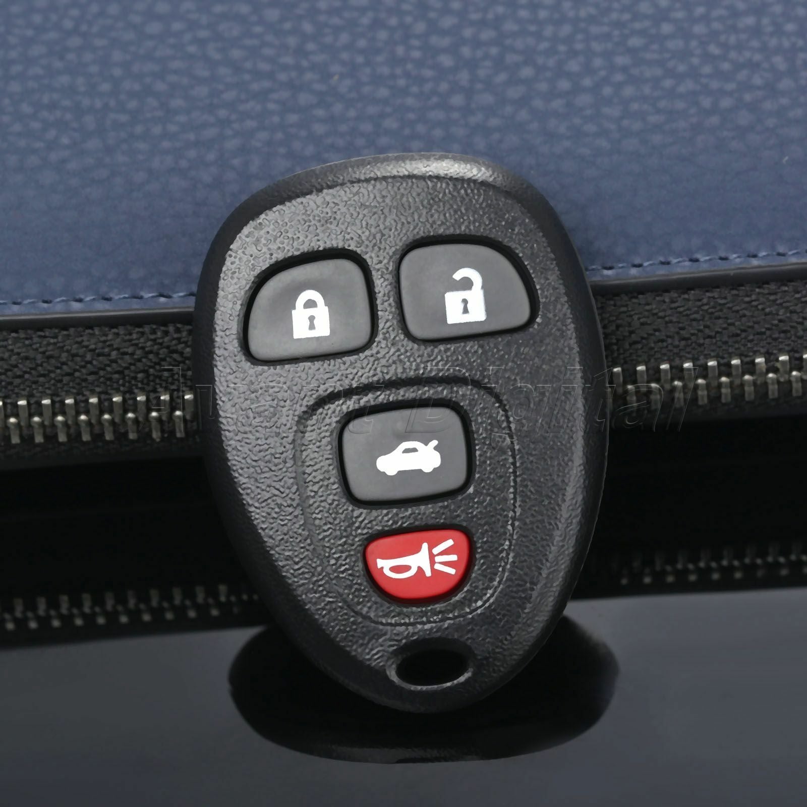 Remote Keyless Entry Shell Fob Case Pad For Chevrolet Pontiac Buick 4 Buttons