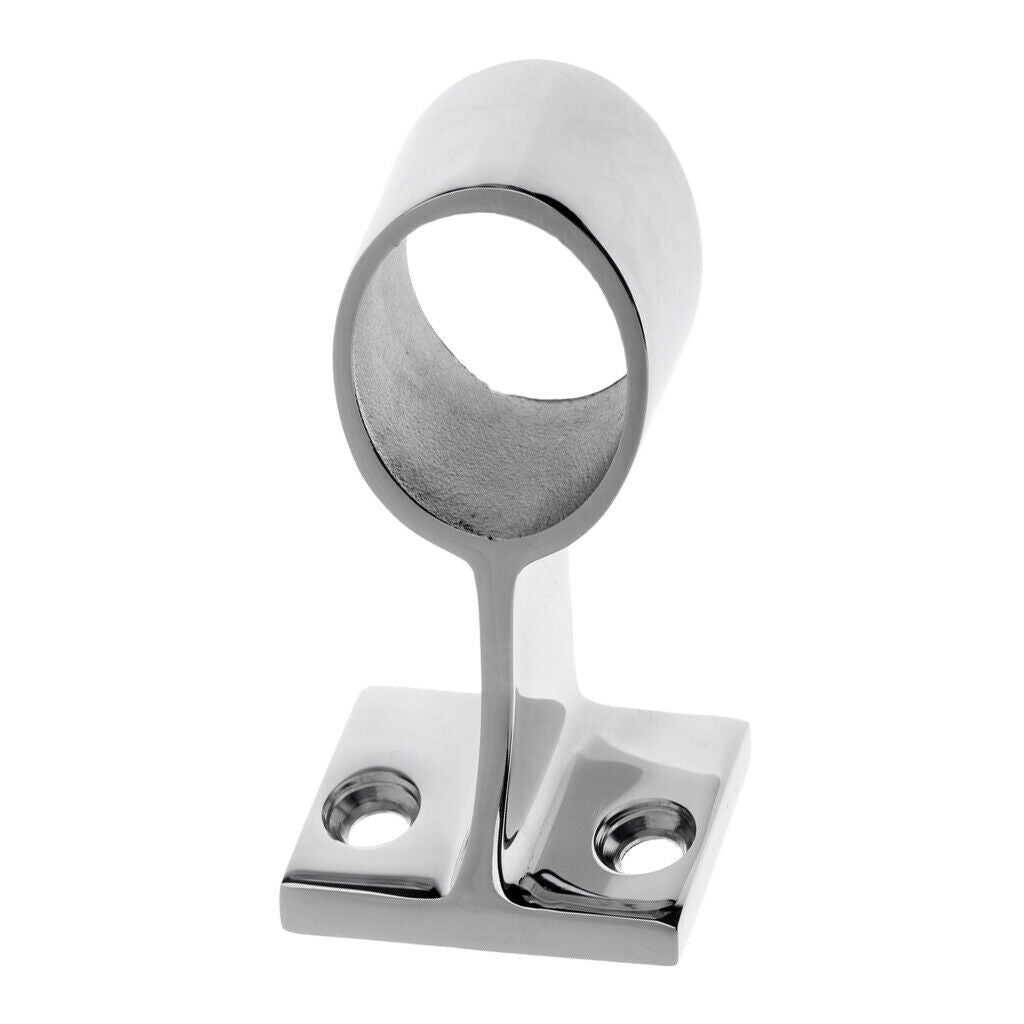 Polished 316 Stainless Steel Marine Boat Stanchion 60Â° Hand Rail Fitting 1