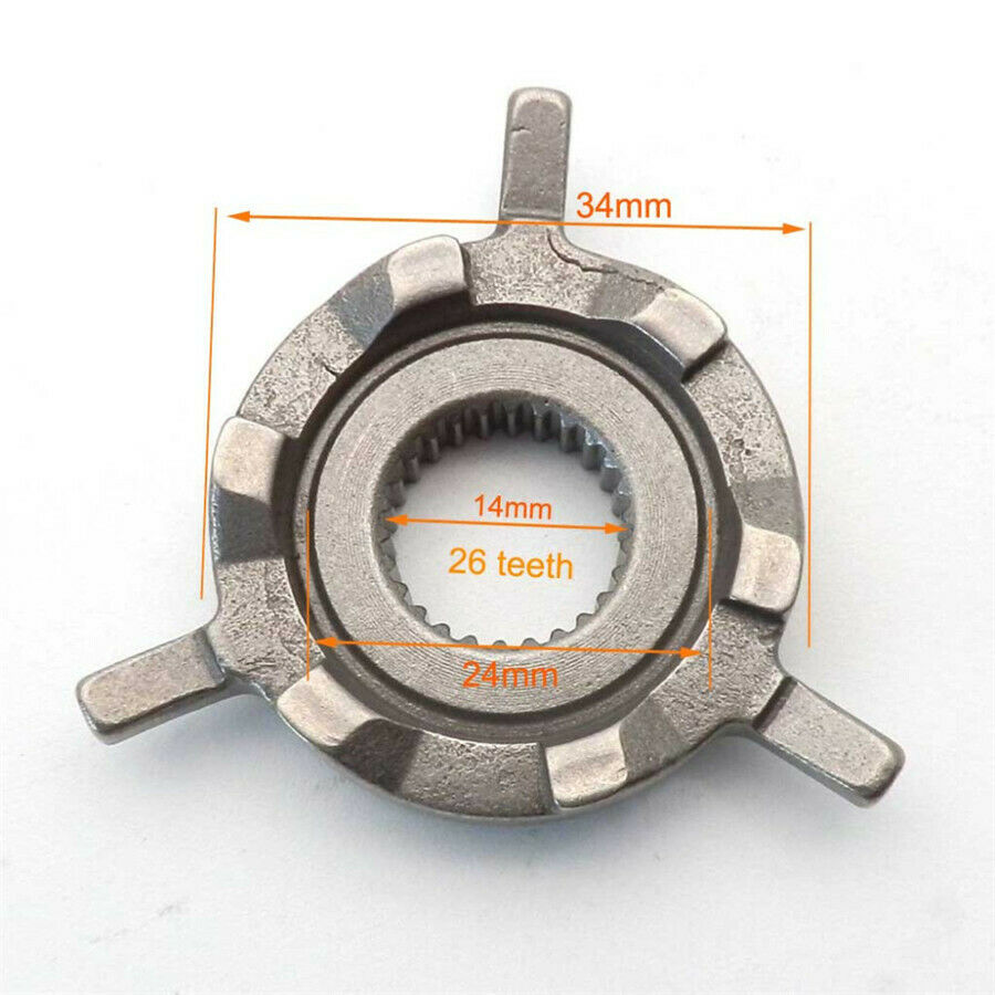 Kick Start Gear Kits with Spring Idle Gear Shaft for gy6 50cc 60cc 80cc 139qmb