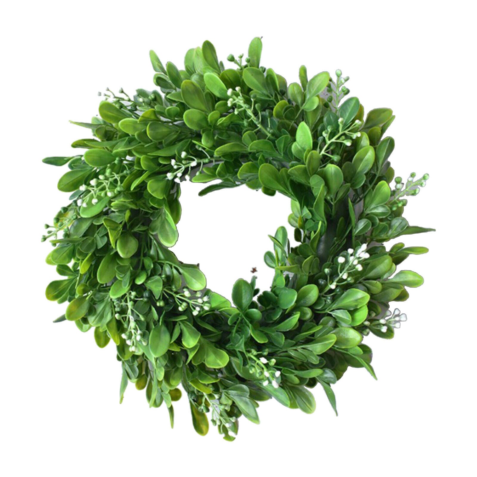 30cm Eucalyptus Wreath Wedding Living Room Farmhouse Holiday Home Decoration