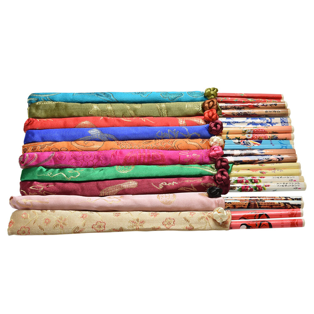 10 Pairs Classic Design Chinese Chopsticks Wedding Gift Present Dinner Se.l8