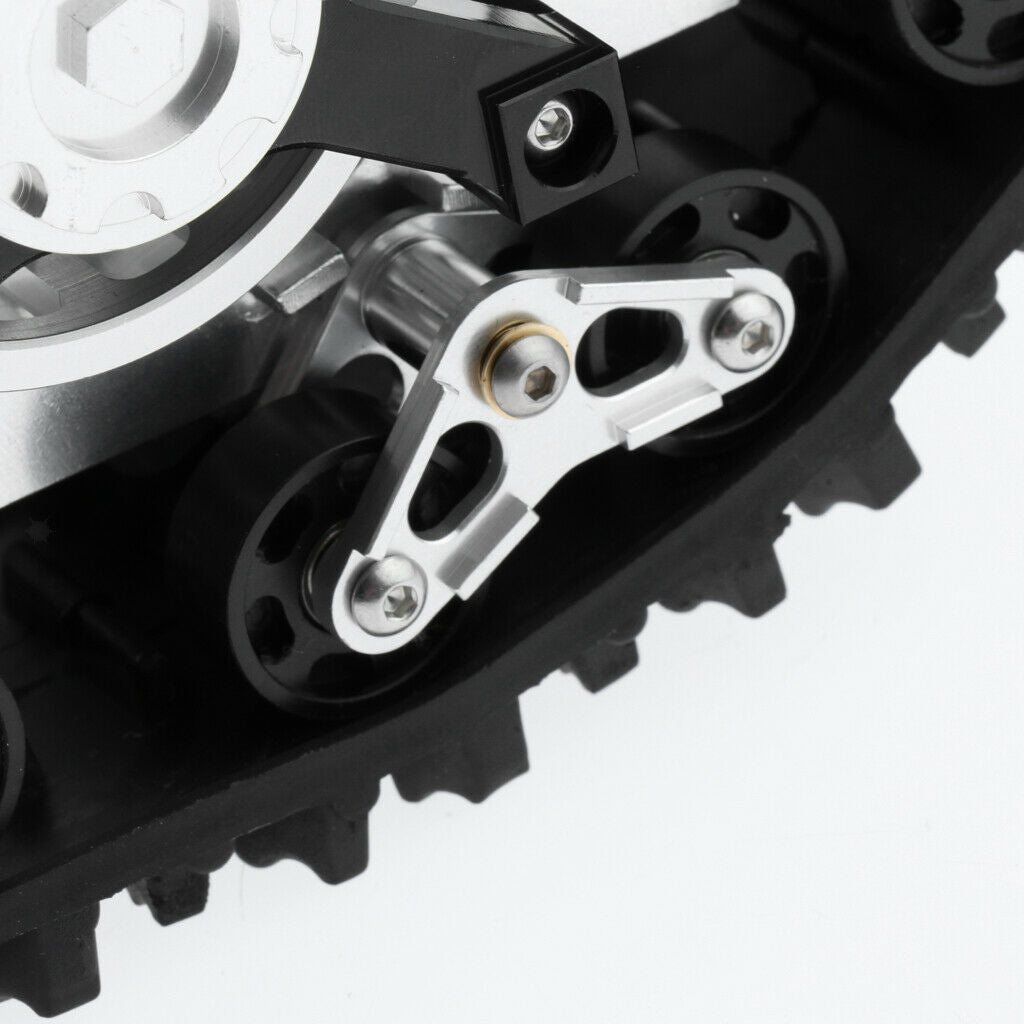 RC Tracks Wheel Snow Tire for Axial SCX10 1/10 RC Crawler Car, Upgrade Parts