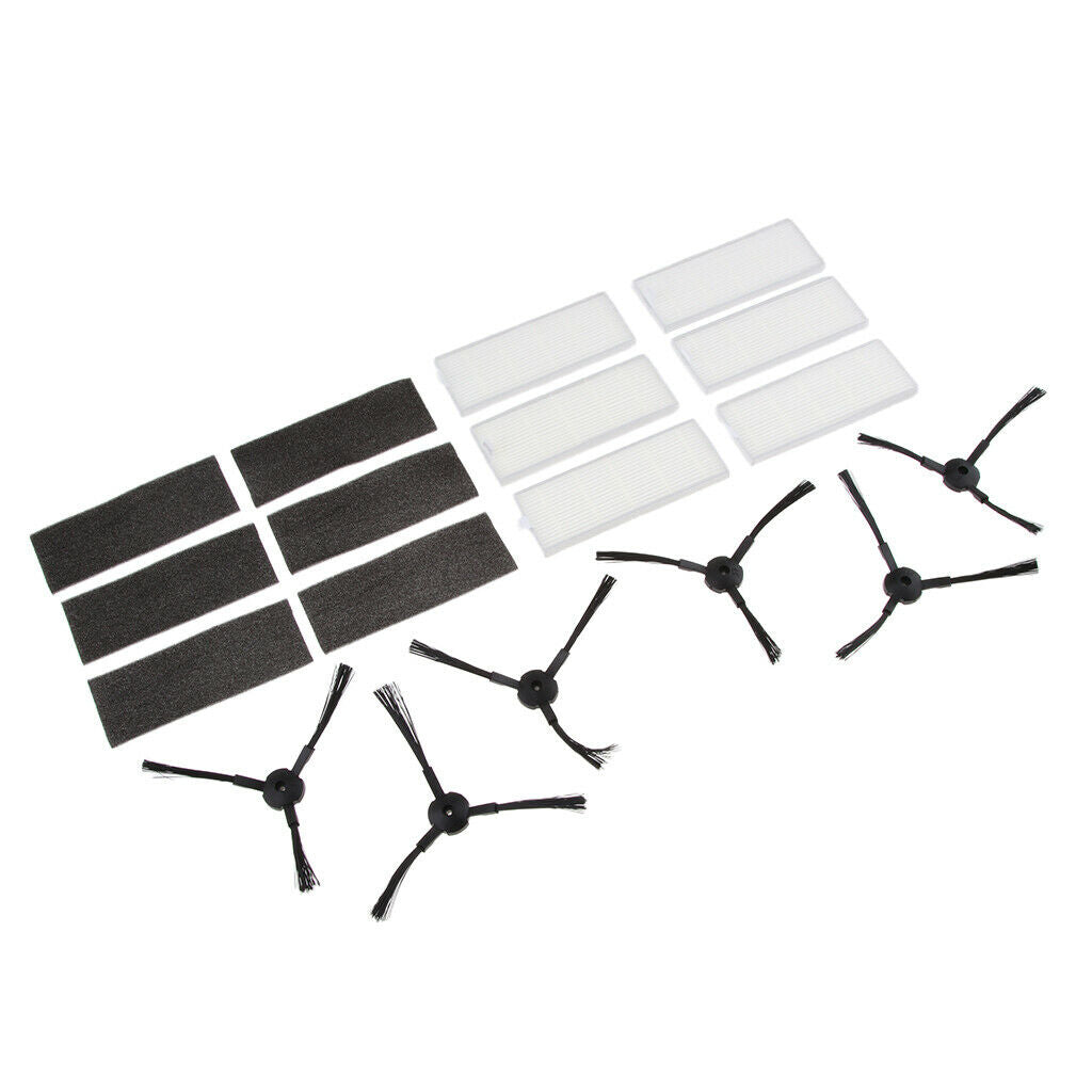Replacement Filter&Side Brush Kit For  Ilife X432 T4 X430 A4 A4S A8
