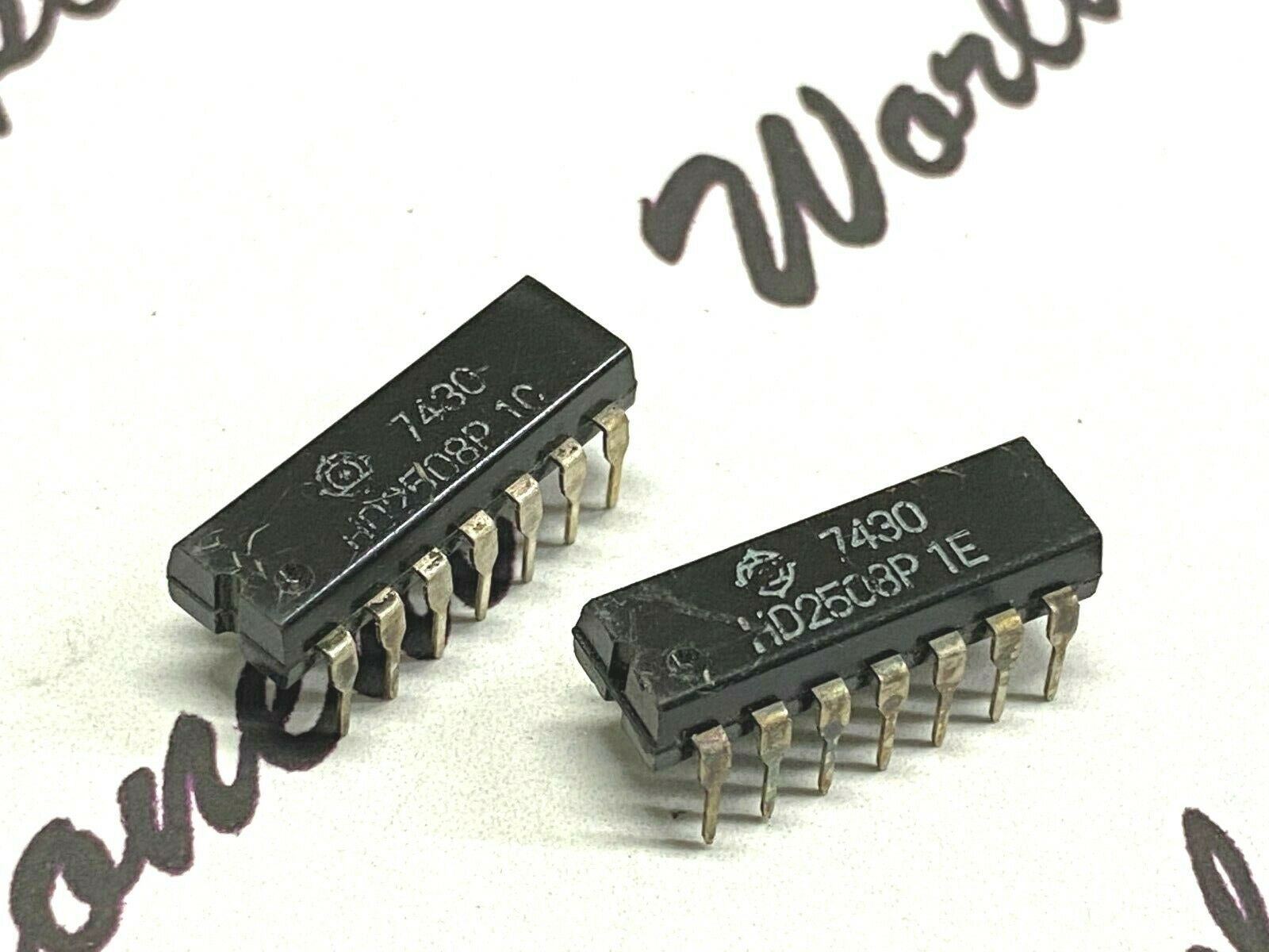 2pcs - HITACHI HD2508P DIP-14 Integrated Circuit (IC)