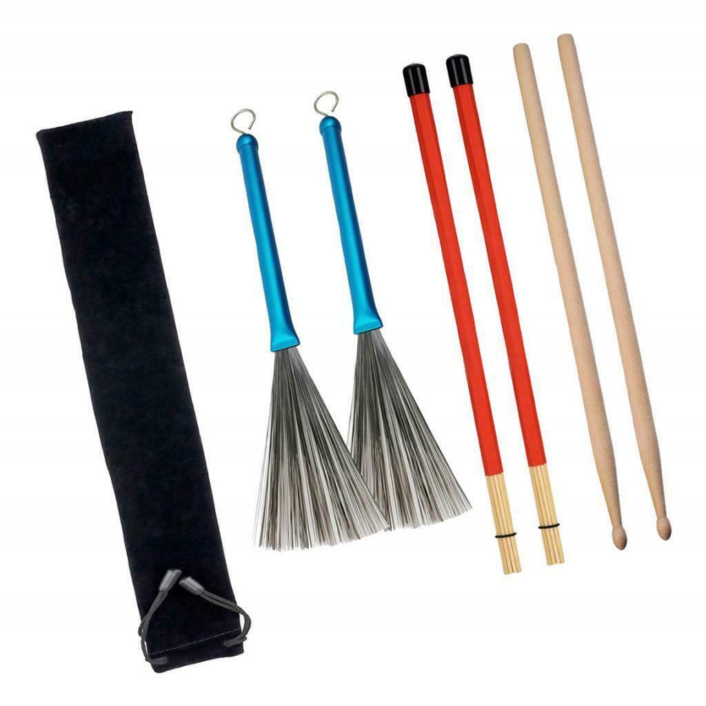 Musical Drum Repair Parts Drum Sticks, Wire Brushes And Rods Drum Brushes