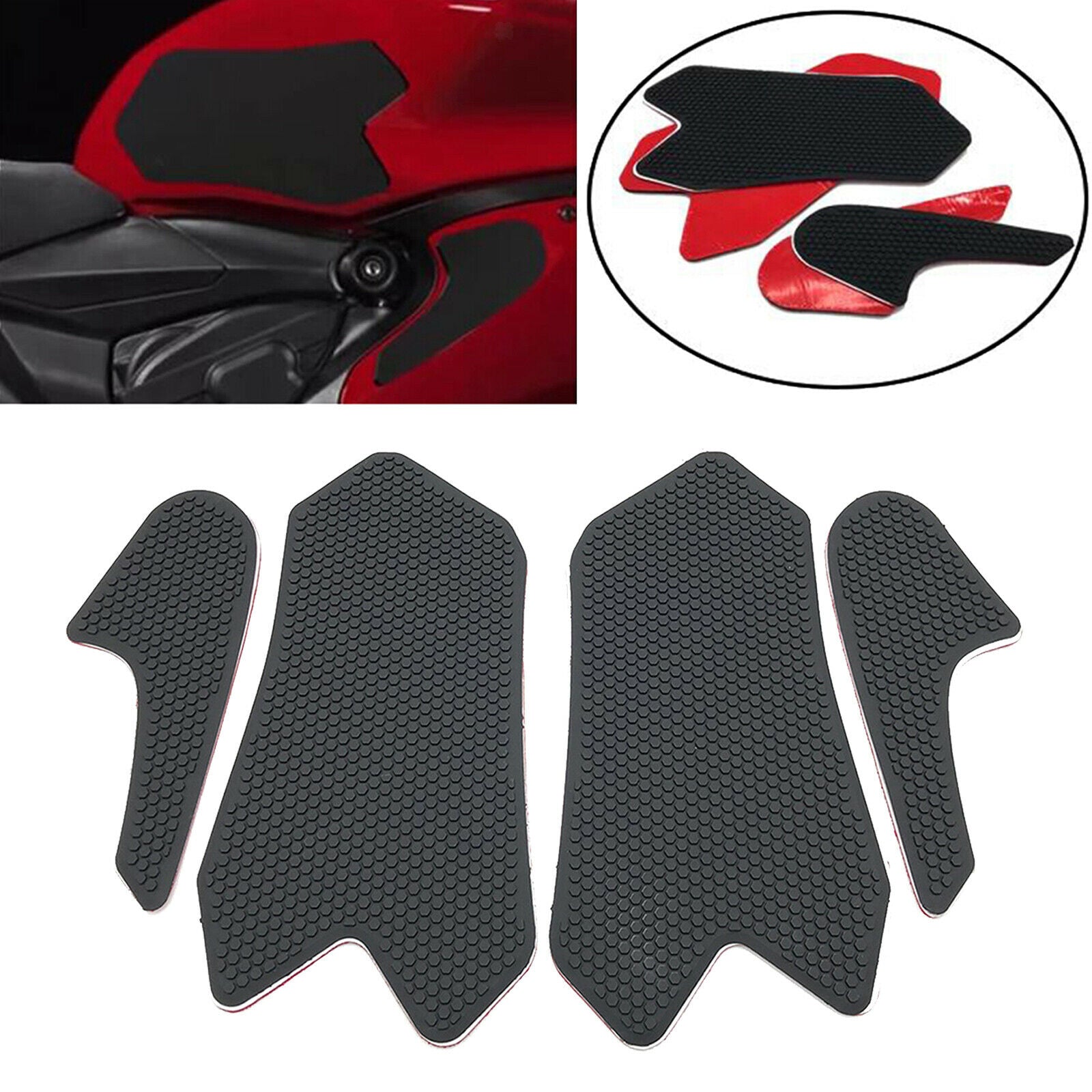 Motorcycle Tank Traction Pads Knee Grips for Ducati Panigale 959 2016-2019
