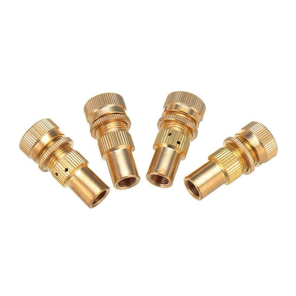4pcs Universal Offroad Brass Tire Deflators Kit Automatic 6-30psi Tyre Deflators