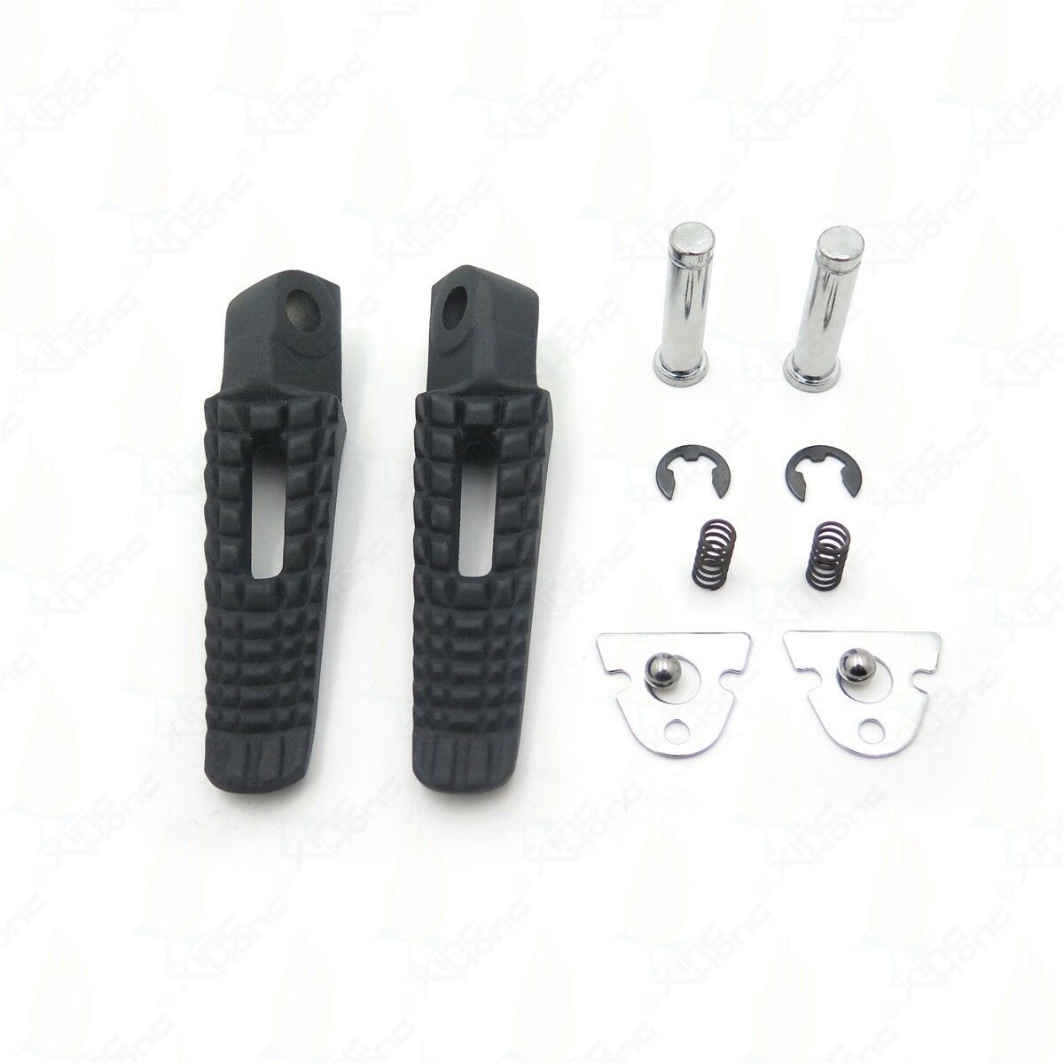 Black Rear Foot Peg Footrest for Suzuki B-KING 2008-2013 09 11 12
