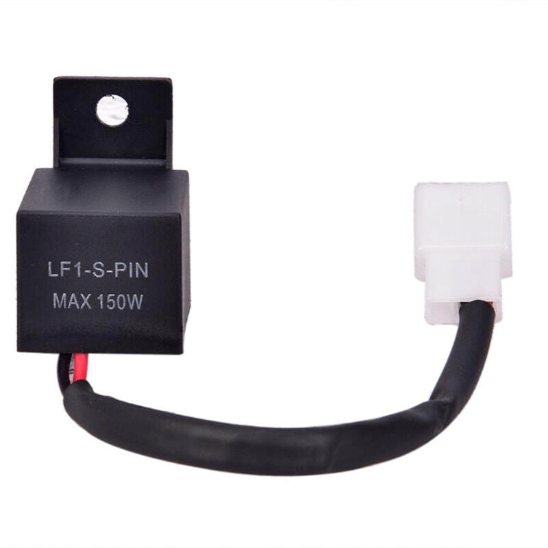 2 Pin 12V LED Turn Light Flasher Motorcycles Blinker Relay Signal Rate Co.l8