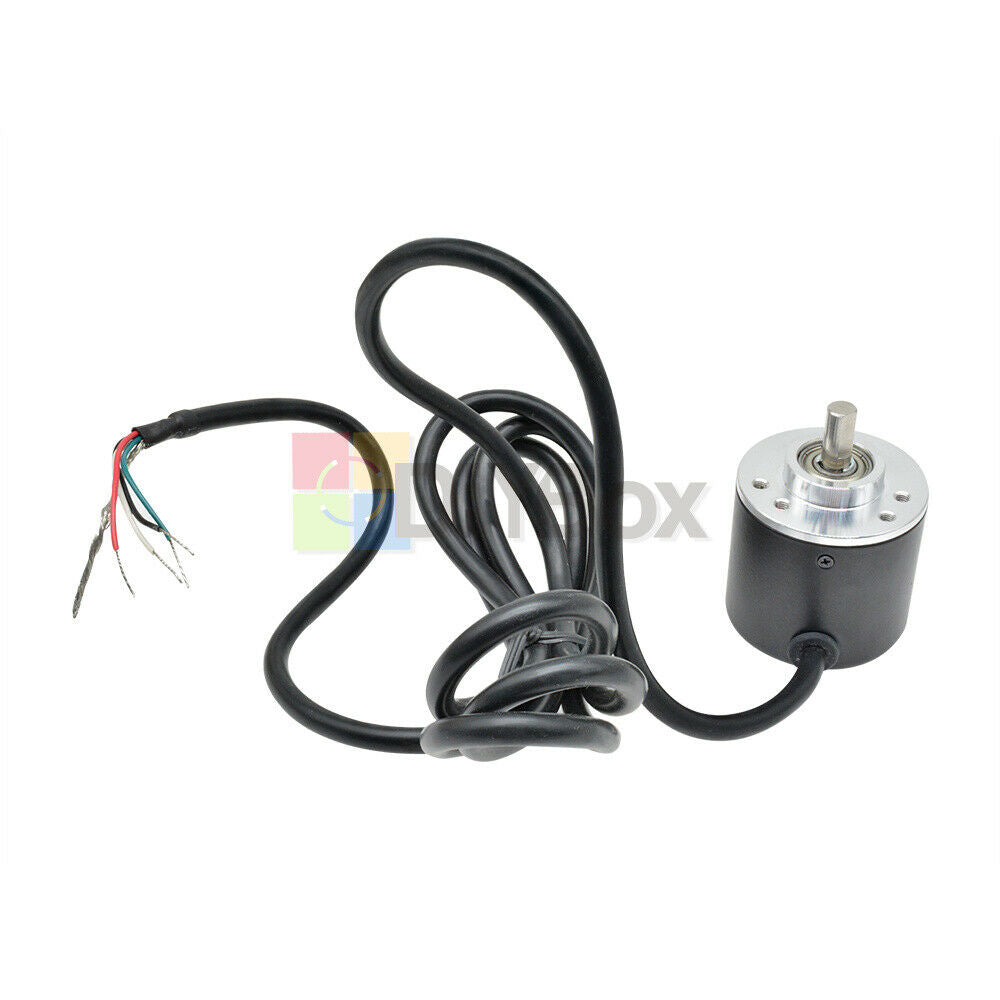 600P/R Photoelectric Incremental Rotary Encoder 5V-24V AB Two Phases 6mm Shaf