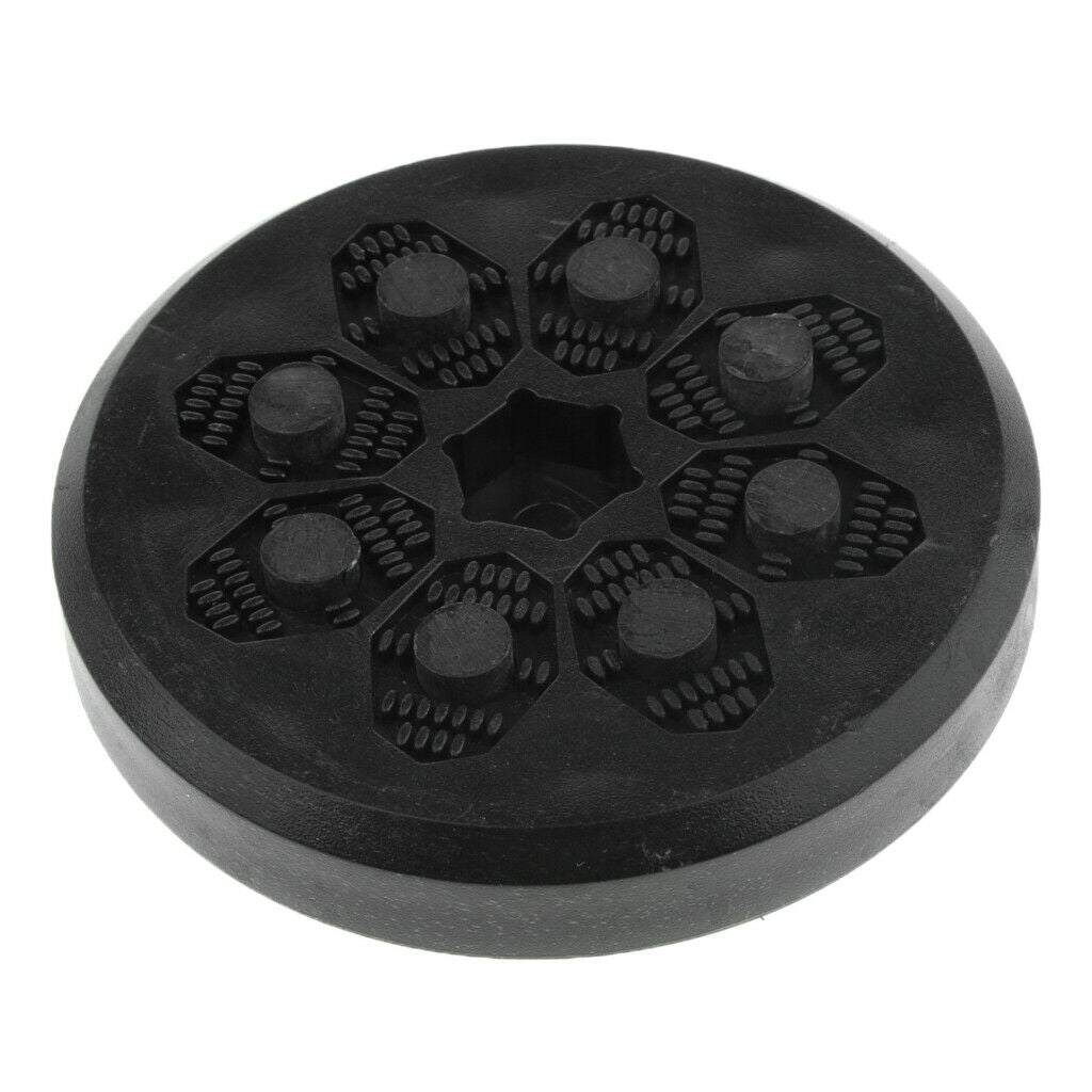 Black Slide Puck with 8 Flintstones Wear Resistant for Skateboard Longboard, Can