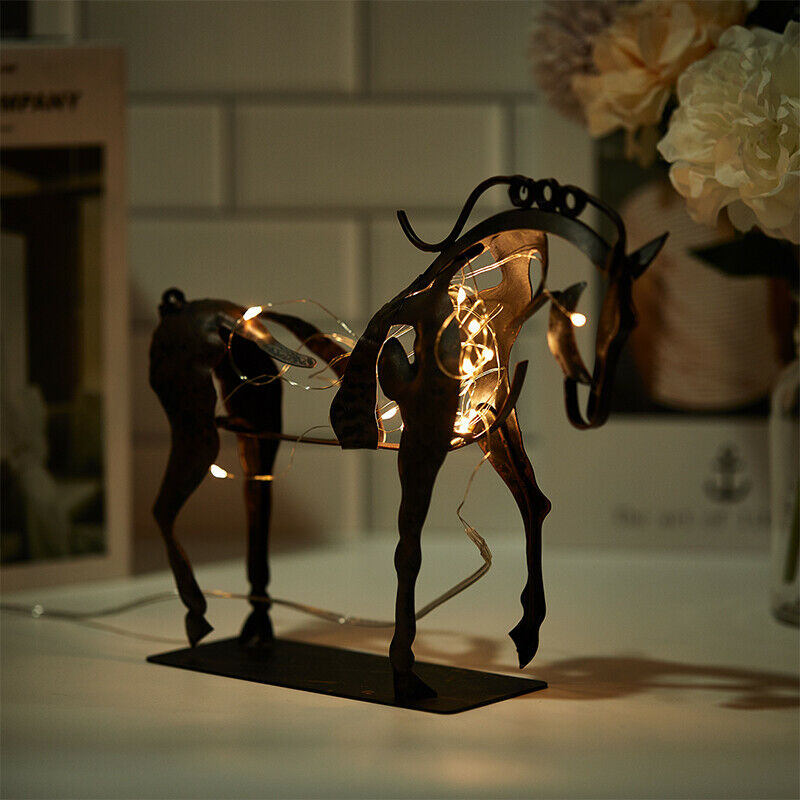 Horse Sculpture Adonis Metal Crafts Horse Sculpture Living Room Home Decoration