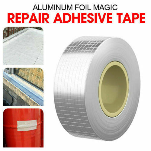 Super Strong Waterproof Butyl Seal Aluminum Foil Magic Repair Adhesive Tape US