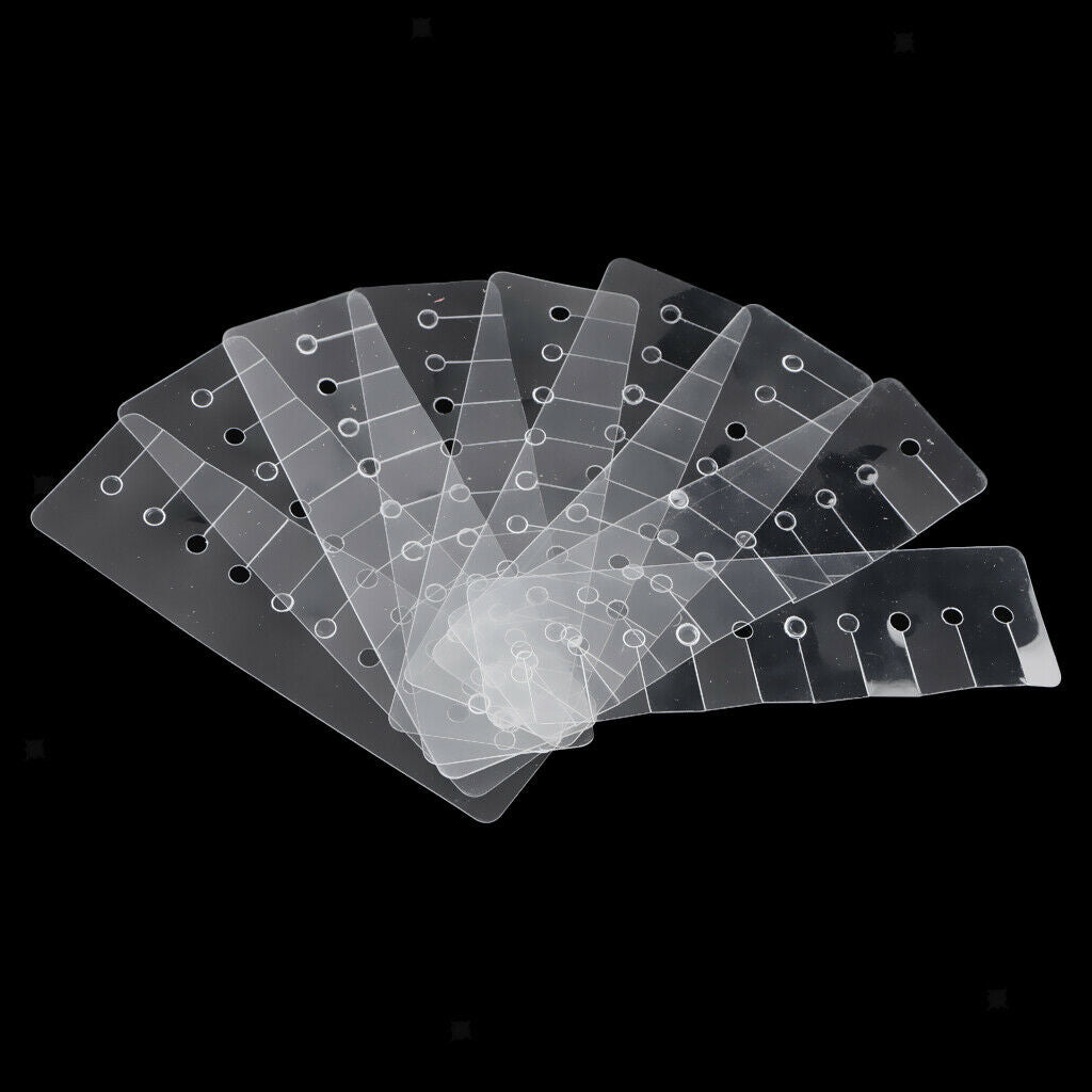 60pcs Hair Extension Heat Shield Hair Scalp Protection Spacer Guards for Salon