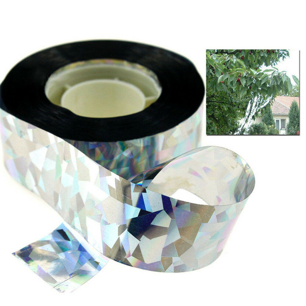 Bird Scare Tape Audible Repellent Pigeons Fox Repeller Ribbon JOeterre_DD