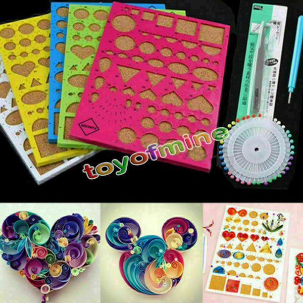Paper Quilling Tools Rolling Curling Quilling Needle Pen DIY Cardmaking  Paper Quilling Pen for Art Craft Handmade Tools 4 Colors (24 Pieces)
