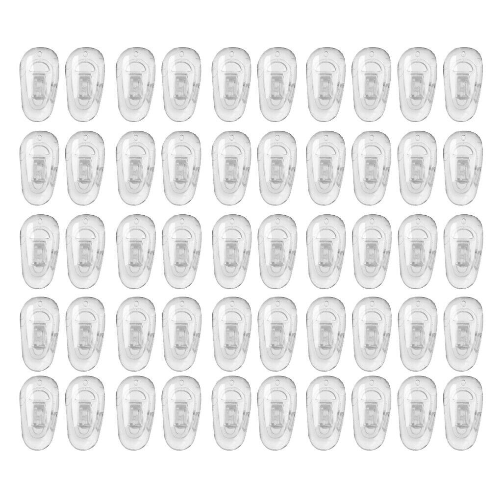 2x 25 Pairs of Oval Silicone Glasses Sunglasses