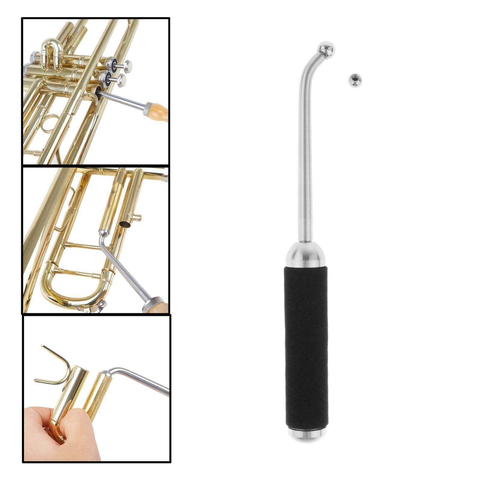Trumpet Elbow Repair Handle with 2 Balls Instruments Accessories Maintenance