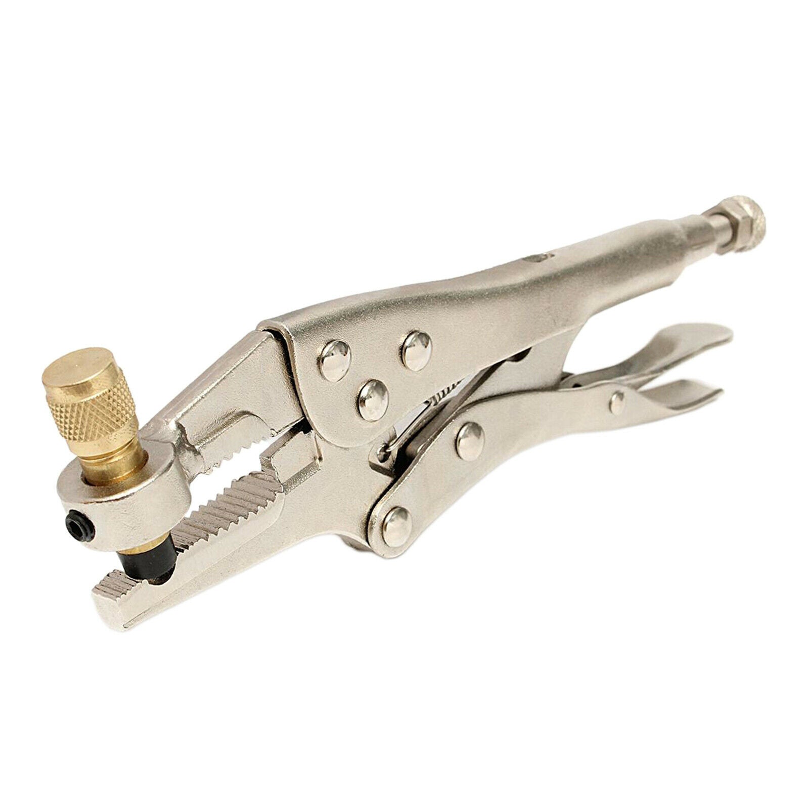 Air Conditioner  Recovery Refrigeration Tube Locking Plier Tool