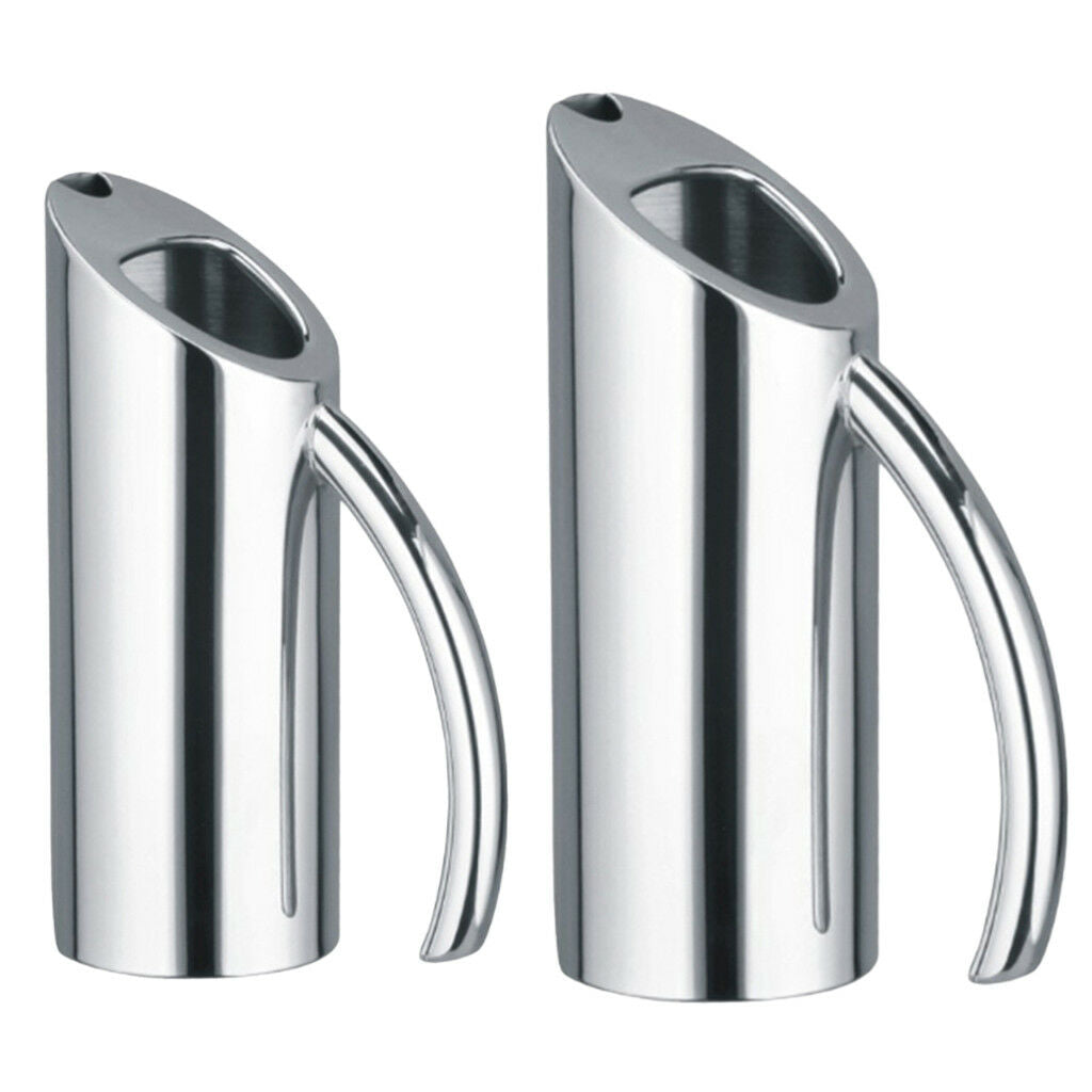Water Pitcher Jug Carafe Stainless Steel 1 Litres With Ice Guard Home