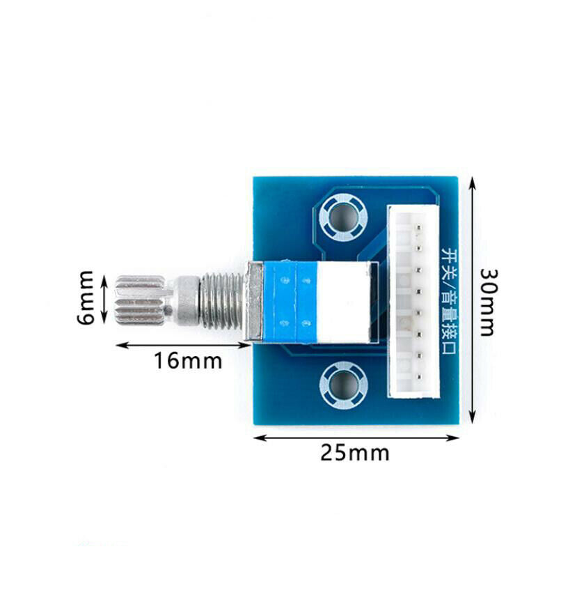 XH-A950 Potentiometer kit module double way 50K switch volume adjustment board