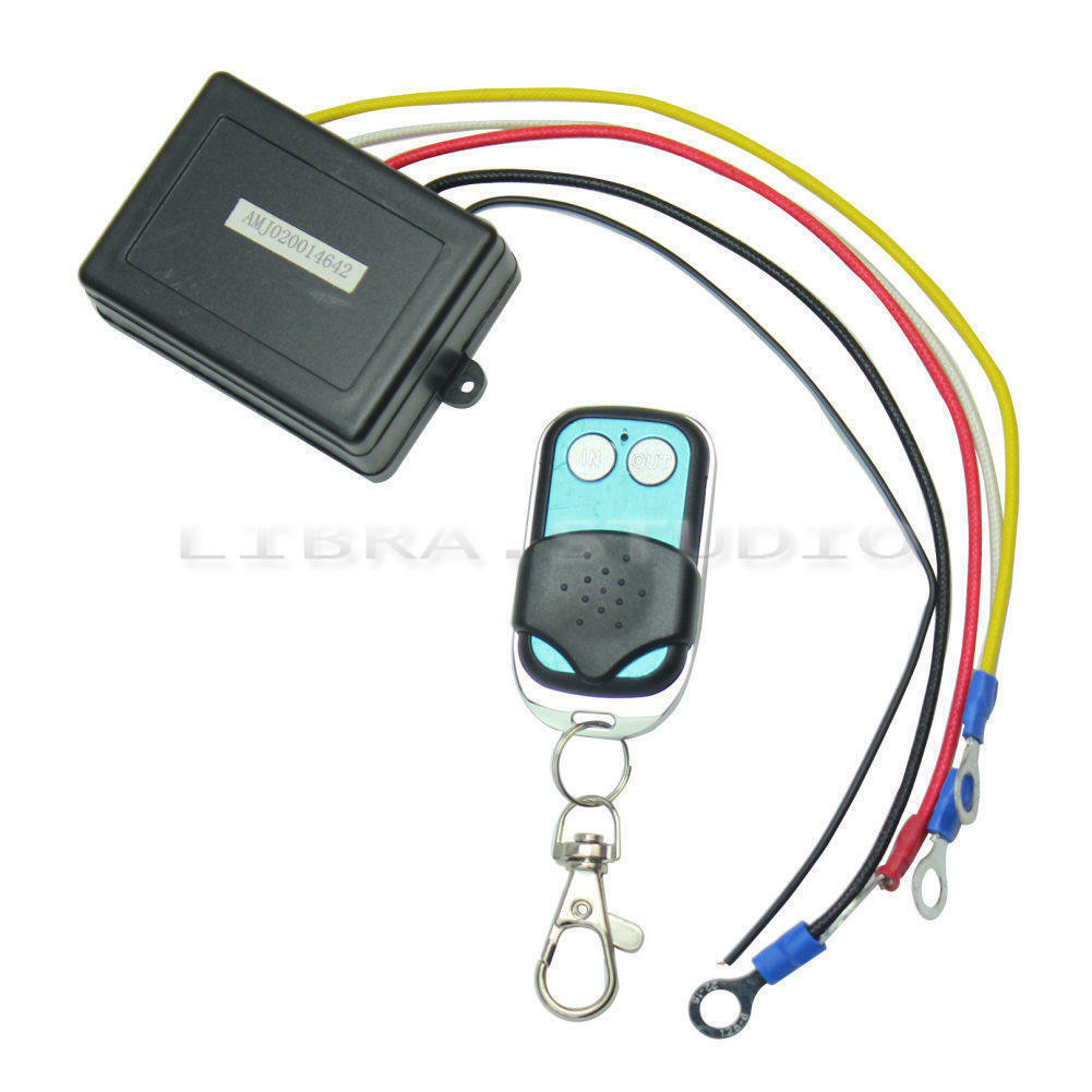 15m Wireless Remote Control Kit Keyring 12 Volt For Truck Jeep ATV SUV Winch S99