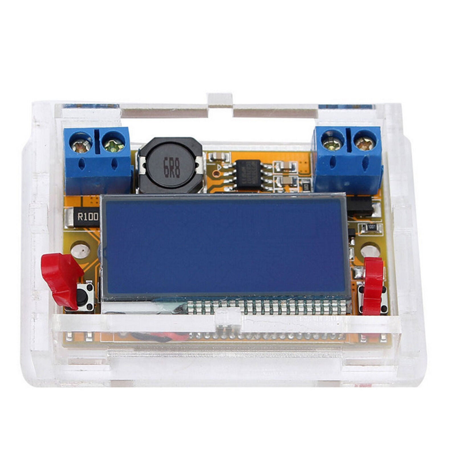 DC-DC Adjustable Step Down Power Supply Push-button Module with LCD Display