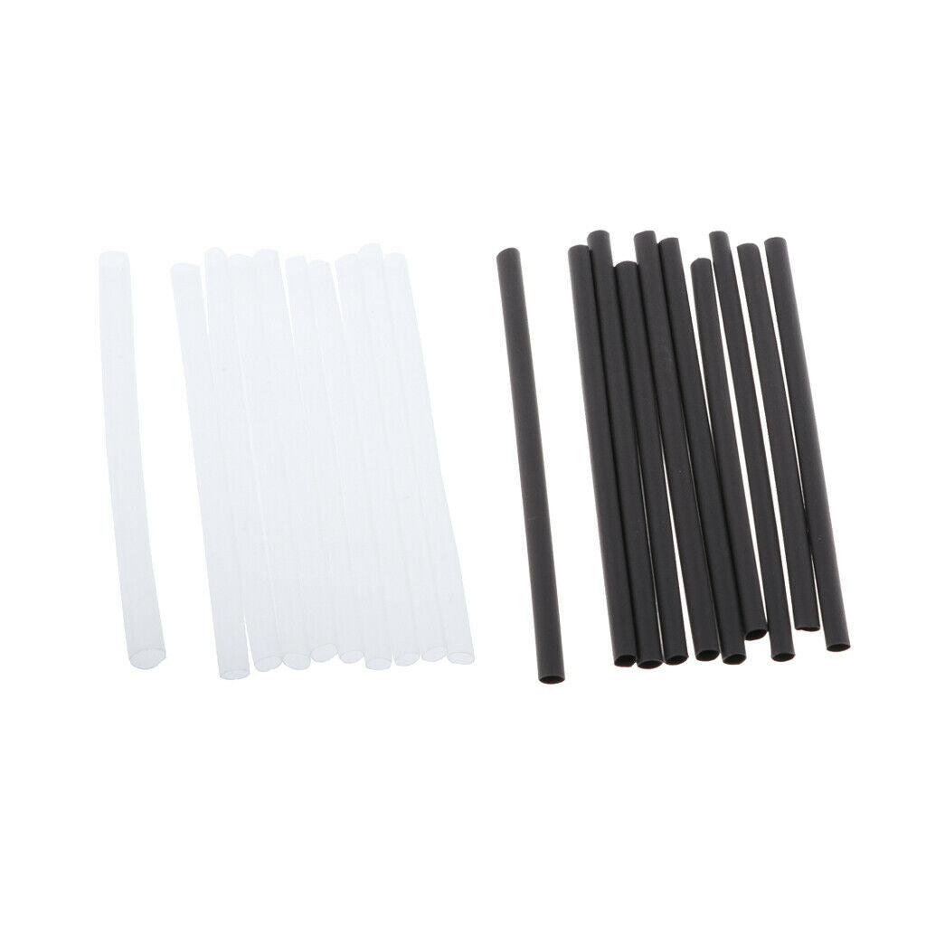 20 Piece  Shrink Sleeve Wrap Tubing for Fishing Rod 3.93inch 2.5mm