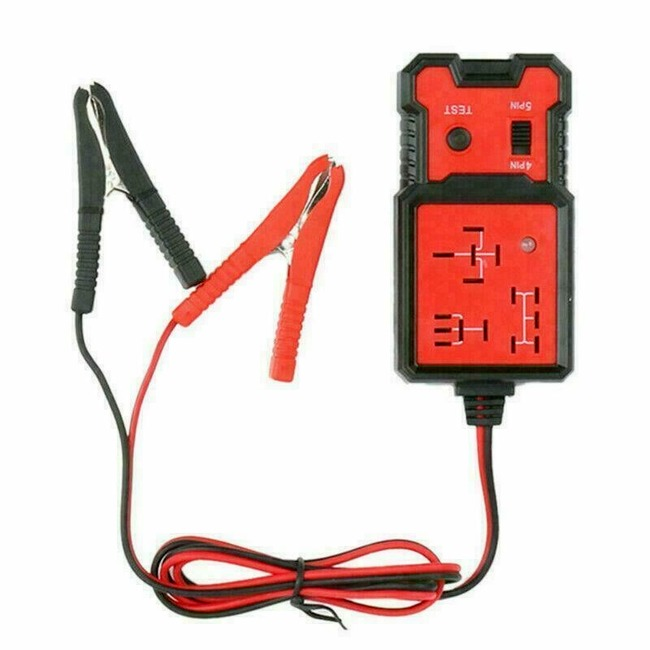 12V Universal Electronic Automotive Relay Tester For Car Auto Battery Checker