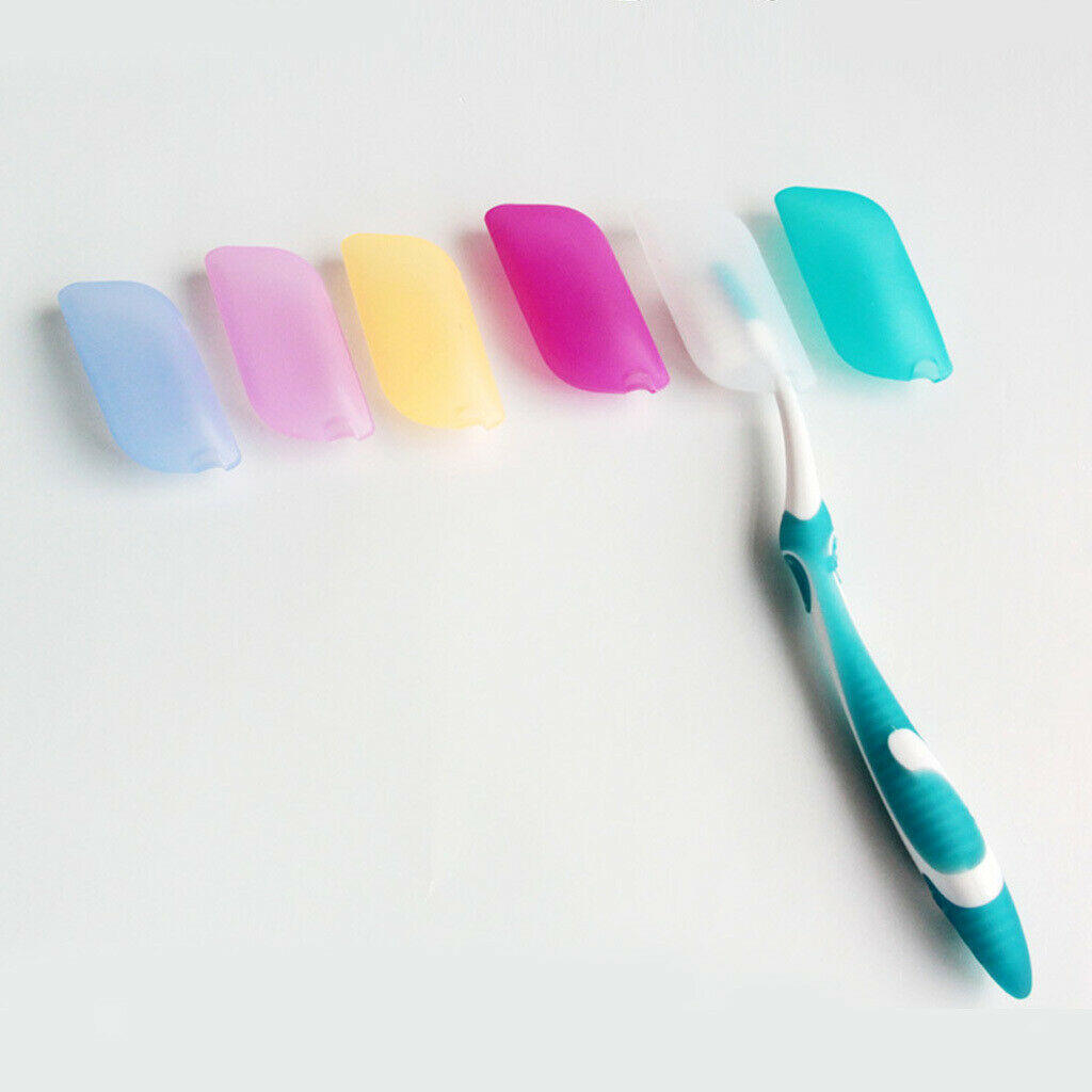 3PCS Silicone Toothbrush Head  Brush Cover for Travel Home Office Hotel