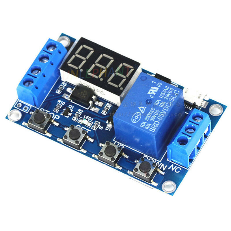 Relay Module Switch Trigger Time Delay Circuit Timer Cycle Adjustable Trig WF