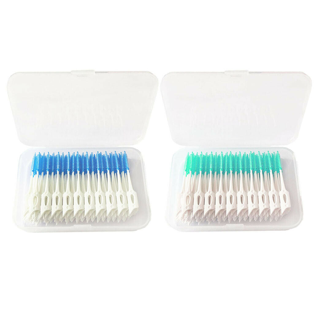 Lot 320 Count Soft Interdental Brushes Dental Tooth Brush Plaque Removal
