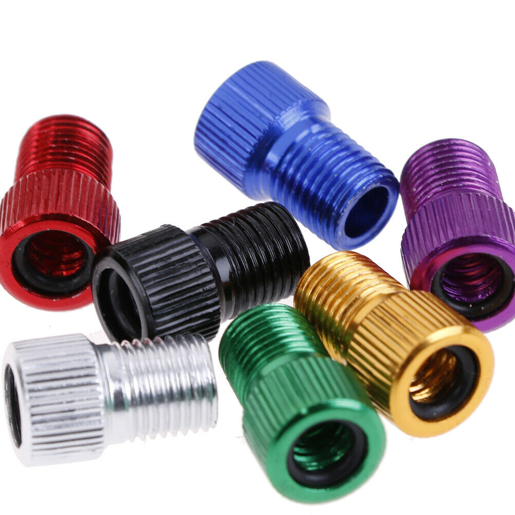 5x presta to schrader valve adapter converter road bike cycle bicycle pump  S FG