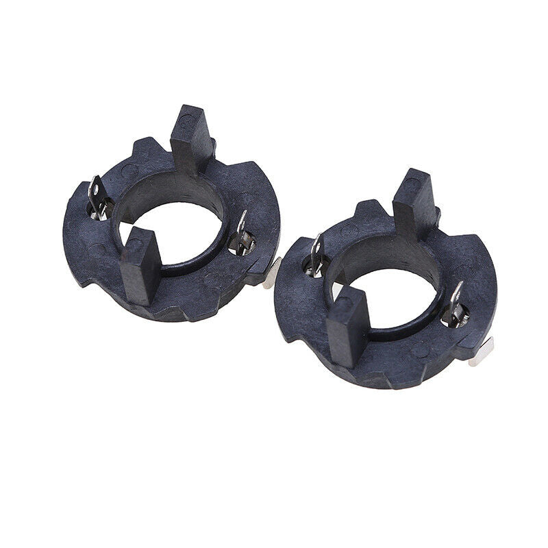 2Pcs H7 LED Headlight Bulb Adapter Holder Socket Base Cover For VW Golf Mk5